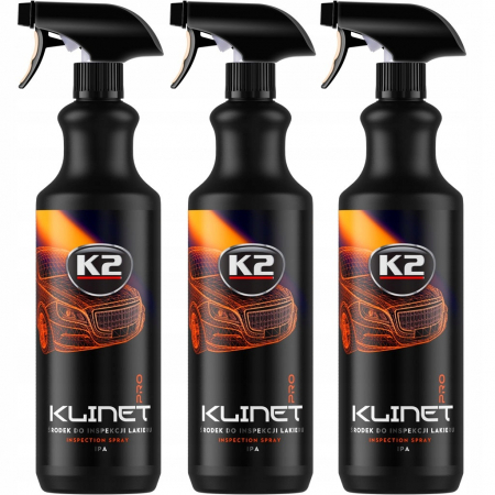 Intretinere auto - Set 3 Buc K2 Klinet Pro Solutie Degresat 1L D2001