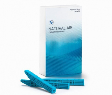 Odorizanti auto - Set 3 Rezerve, Odorizant Auto Bmw Natural Air - Mountain View - Model Nou (2023)