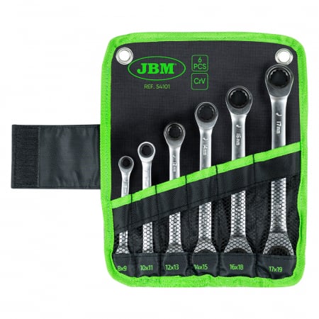 Scule si echipamente - Set 6 Chei Cu Ratchet Jbm