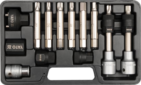 Truse si scule de mana - Set Biti Pentru Alternator, 13 Buc, Crv, 1/2"