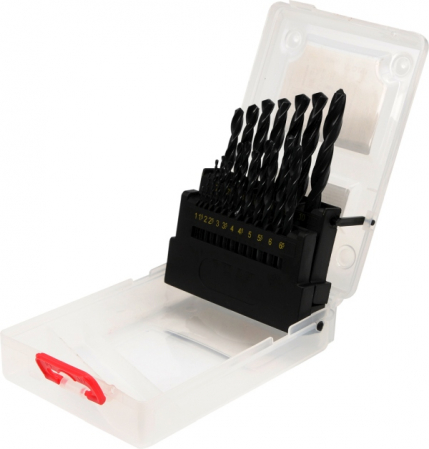Scule si echipamente - Set Burghie Metal Hss, 19 Buc, 1-10Mm