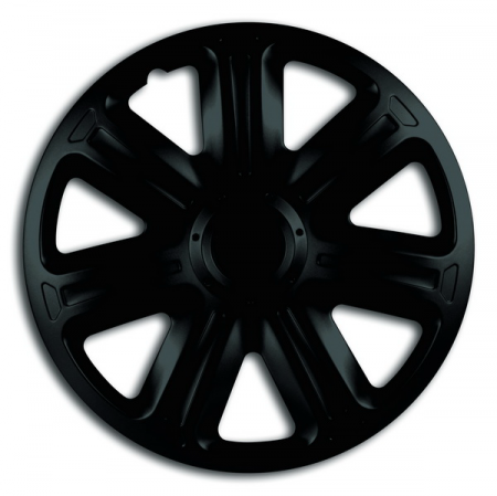 Accesorii auto - Set Capace Roti 15  Negre Comfort