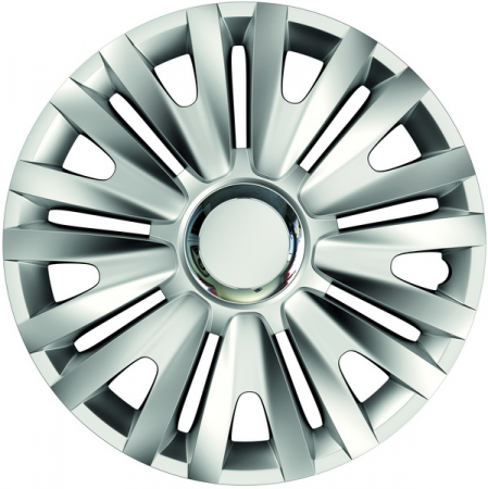 Accesorii auto - Set Capace Roti 16  Cu Inel Cromat Royal