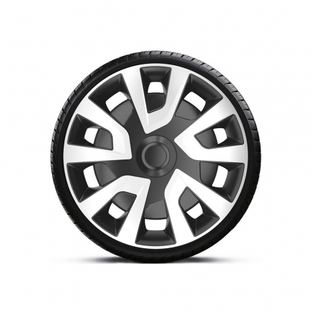 Accesorii auto - Set Capace Roti 16  Silver Revo Van