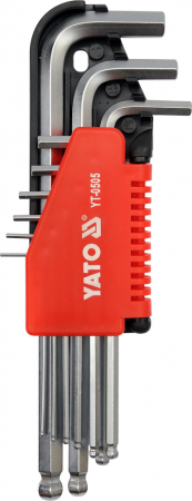 Scule si echipamente - Set Chei Imbus 9 Buc 1.5-10Mm Cr-V