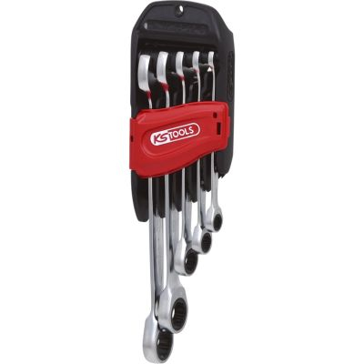 Scule si echipamente - Set Chei Inelare Gearplus Cu Clichet. 5 Piese 8-19Mm