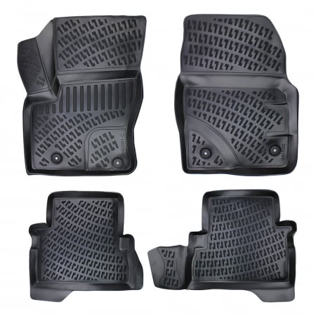Covorase auto - Set covorase auto cauciuc Umbrella pentru Ford C-MAX I 2003-2010