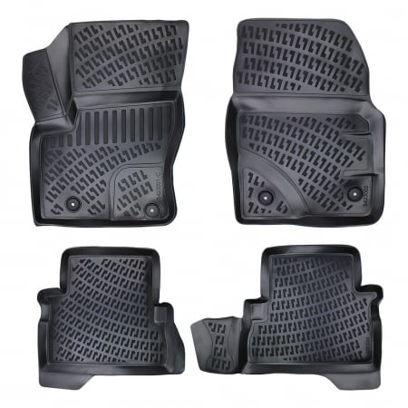 Accesorii auto - Set covorase auto cauciuc Umbrella pentru Ford Kuga I (C394) 2008-2012