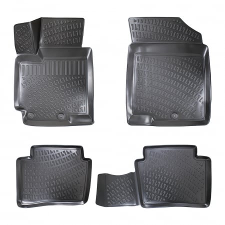 Accesorii auto - Set covorase auto cauciuc Umbrella pentru Kia Rio III 2011-2017