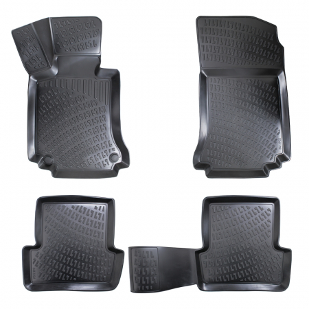 Accesorii auto - Set covorase auto cauciuc Umbrella pentru Mercedes C Class W204 2007-2014