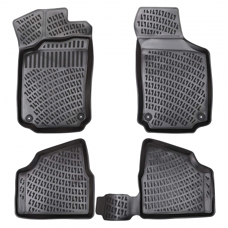 Covorase auto - Set covorase auto cauciuc Umbrella pentru Opel Combo C 2001-2011