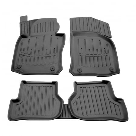 Covorase auto - Set Covorase Auto Cauciuc Umbrella Pentru Seat Toledo III (5P) (2004-2009)