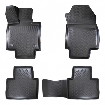 Accesorii auto - Set covorase auto cauciuc Umbrella pentru Toyota Rav 4 Xa50 Iv 2018-
