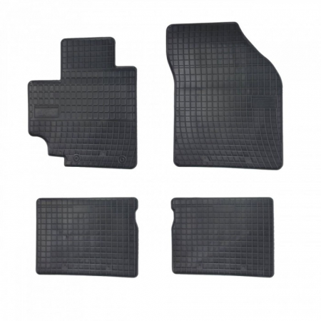 Accesorii auto - Set covorase auto din cauciuc Alfa Romeo 147 2000-2010, presuri FROGUM, negre, 4 buc.