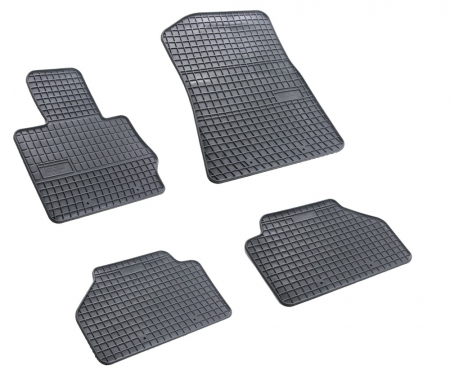 Covorase auto - Set covorase auto din cauciuc BMW X3 F25 2010-2017, presuri FROGUM, negre, 4 buc.