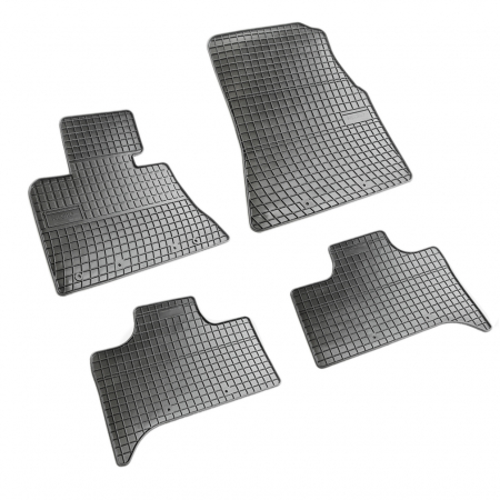 Covorase auto - Set covorase auto din cauciuc Bmw X5 E53 1999-2006, presuri FROGUM, negre, 4 buc.