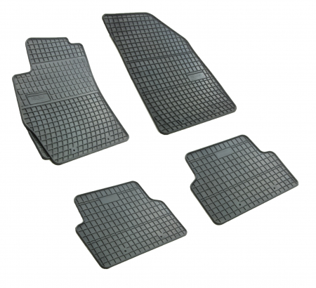 Set covorase auto din cauciuc Chevrolet Aveo T300 2011-2016, presuri FROGUM, negre, 4 buc. [1]