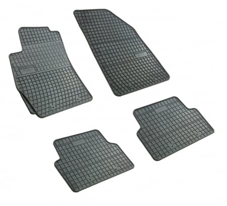 Accesorii auto - Set covorase auto din cauciuc Chevrolet Aveo T300 2011-2016, presuri FROGUM, negre, 4 buc.