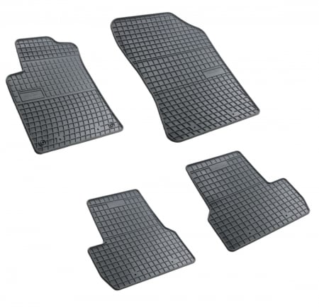 Set covorase auto din cauciuc Citroen C3 2009-2016, presuri FROGUM, negre, 4 buc. [1]