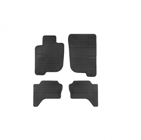 Covorase auto - Set covorase auto din cauciuc  Citroen C3 Aircross 2018-  prezent, presuri FROGUM, Negru