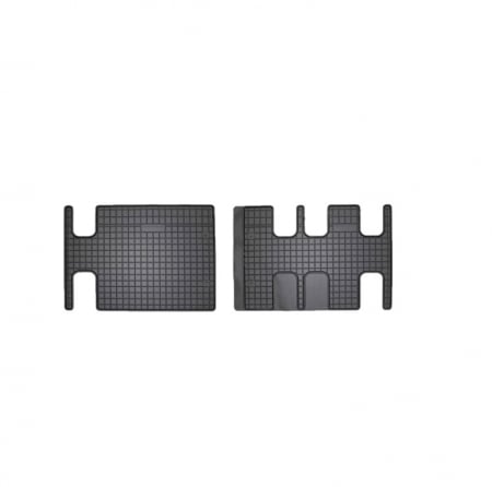 Covorase auto - Set covorase auto din cauciuc  Citroen Jumpy 3 2016-  prezent, randul 3, presuri FROGUM, Negru