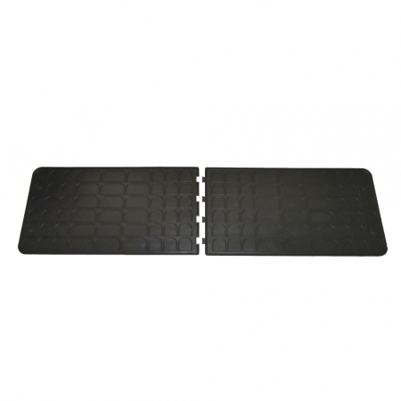 Accesorii auto - Set covorase auto din cauciuc Flexmat Universale culoare Negru, presuri FROGUM, 2 buc., covorase pasaj spate 39.2 X 73.5 cm