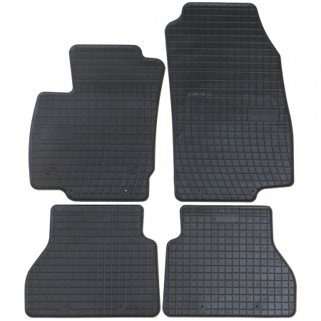 Covorase auto - Set covorase auto din cauciuc Ford B-Max 2012-2017, presuri FROGUM, negre, 4 buc.