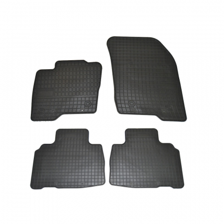Covorase auto - Set covorase auto din cauciuc Ford Edge 2014- culoare Negru, presuri FROGUM, 4 buc.