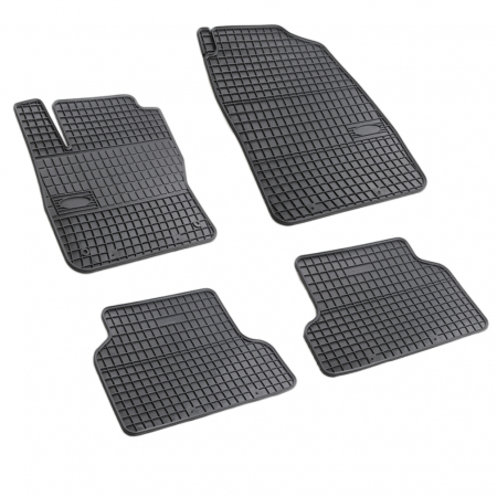Covorase auto - Set covorase auto din cauciuc Ford Focus 2 2004-2010, presuri FROGUM, negre, 4 buc.
