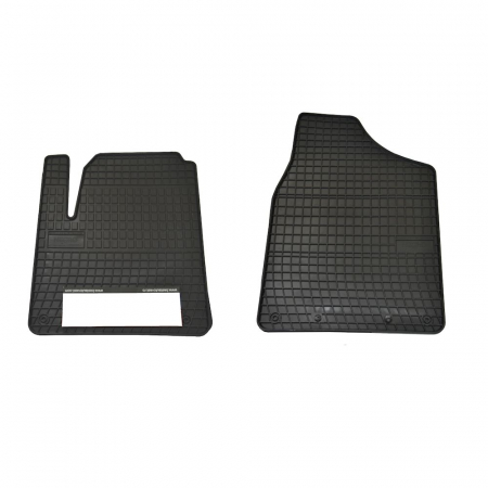 Accesorii auto - Set covorase auto din cauciuc Ford Galaxy 1995-2006 Seat Alhambra 1995-2010 VW Sharan 1996-2010  fata, presuri FROGUM, negre, 2 buc.