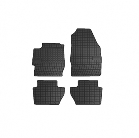 Covorase auto - Set covorase auto din cauciuc  Ford KA + 2016-  prezent, presuri FROGUM, Negru