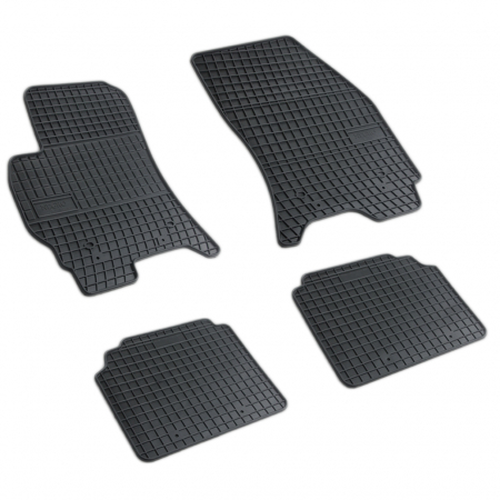 Covorase auto - Set covorase auto din cauciuc Ford Mondeo 3 2000-2007, presuri FROGUM, negre, 4 buc.