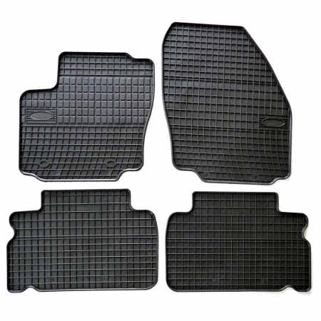 Accesorii auto - Set covorase auto din cauciuc Ford S-Max 2 2015-, presuri FROGUM, negre, 4 buc.