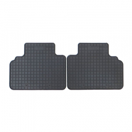 Covorase auto - Set covorase auto din cauciuc Ford Tourneo Courier 2014-, Custom din 2012-, randul 2, presuri FROGUM, negre, 2 buc.