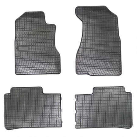 Accesorii auto - Set covorase auto din cauciuc Honda Crv 2 2002-2006, presuri FROGUM, negre, 4 buc.