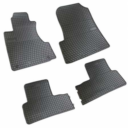Accesorii auto - Set covorase auto din cauciuc Honda Crv 3 2006-2012, presuri FROGUM, negre, 4 buc.