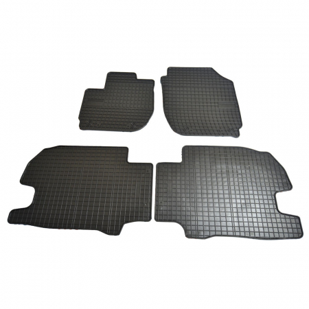 Covorase auto - Set covorase auto din cauciuc Honda HRV 2 2015- , presuri FROGUM, culoare Negru, 4 buc.
