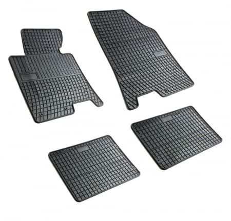 Accesorii auto - Set covorase auto din cauciuc Hyundai I40 2011-2019, presuri FROGUM, negre, 4 buc.