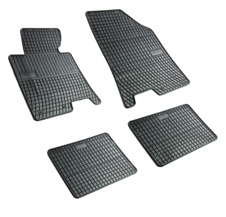Set covorase auto din cauciuc Hyundai I40 2011-2019, presuri FROGUM, negre, 4 buc. [1]
