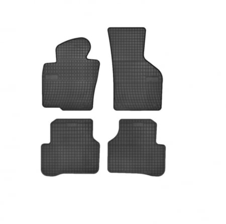 Accesorii auto - Set covorase auto din cauciuc  Land Rover Range Rover Sport 2 2013-  prezent, presuri FROGUM, Negru