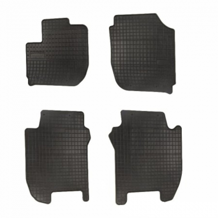 Accesorii auto - Set covorase auto din cauciuc Mazda 2 (III) din 2014-, presuri FROGUM, negre, 4 buc.