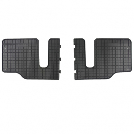 Covorase auto - Set covorase auto din cauciuc Mazda 5 din 2005-2010 Premacy 2005-2010  Randul Al Treilea de scaune, presuri FROGUM, negre, 2 buc.