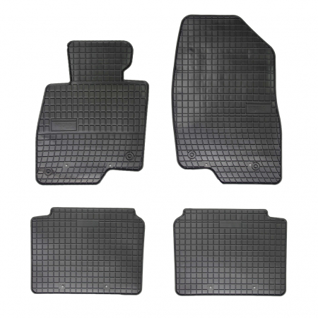 Covorase auto - Set covorase auto din cauciuc Mazda 6 III Gj 2012-, presuri FROGUM, negre, 4 buc.