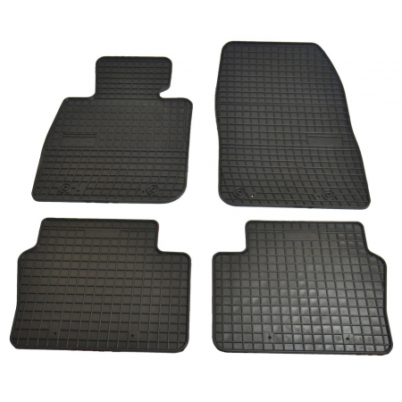Covorase auto - Set covorase auto din cauciuc mazda CX-3 2015-, presuri FROGUM, culoare Negru, 4 buc.