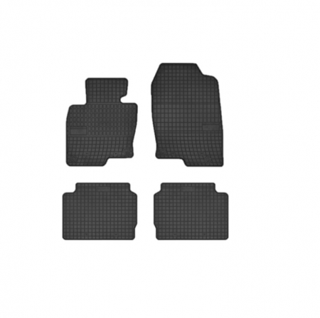 Accesorii auto - Set covorase auto din cauciuc  Mazda CX-5 2 2017-  prezent, presuri FROGUM, Negru