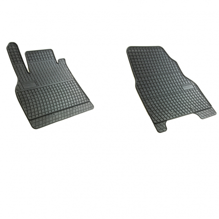 Accesorii auto - Set covorase auto din cauciuc Mercedes Citan 2Usi 2012- Kangoo 2 2007-2021, presuri FROGUM, negre, 2 buc.