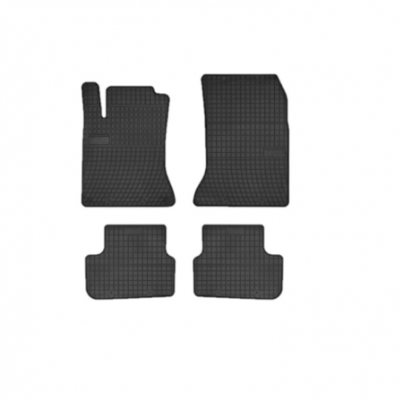 Accesorii auto - Set covorase auto din cauciuc  Mercedes Clasa CLA mk2 2019-  prezent, presuri FROGUM, Negru