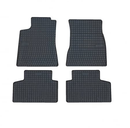 Covorase auto - Set covorase auto din cauciuc  Mercedes Clasa GLB X247 2019-  prezent, presuri FROGUM, Negru