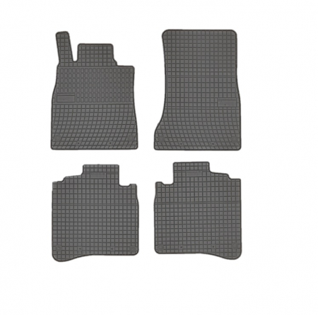 Accesorii auto - Set covorase auto din cauciuc  Mercedes Clasa S W222 350 Long 4 Matic 2013-2020, presuri FROGUM, Negru