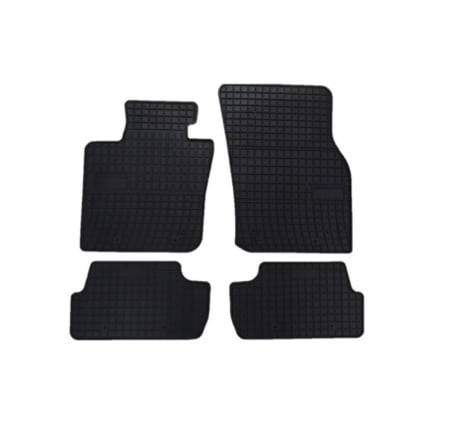 Covorase auto - Set covorase auto din cauciuc  Mini Cooper III S 2014-  prezent, presuri FROGUM, Negru